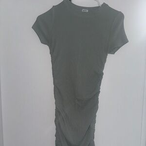 Bodycon T-Shirt Dress with Ties